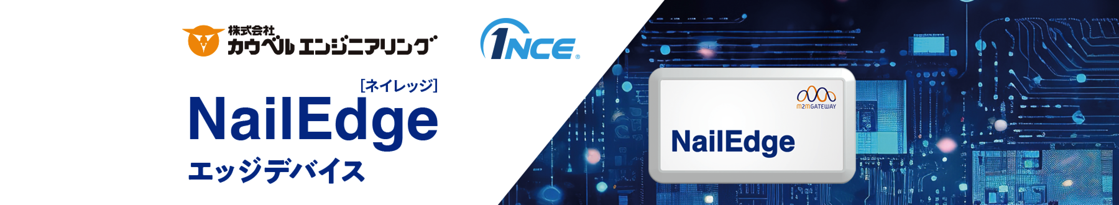 1NCE SIM搭載エッジデバイス・ゲートウェイ NailEdge